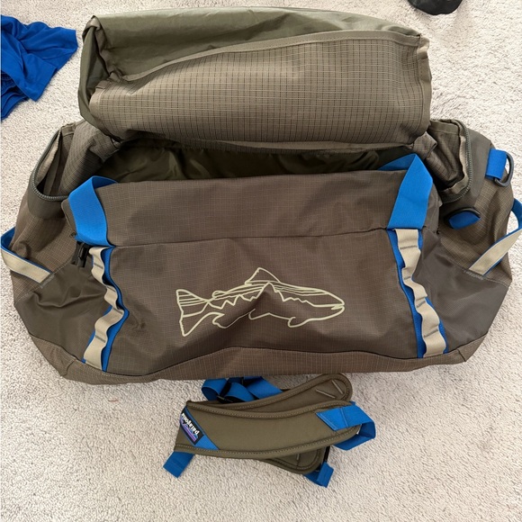 NWT Patagonia Black Hole Duffel Bag 55L - Basin Green - Picture 4 of 6